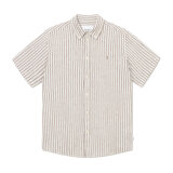 LES DEUX - Les Deux - Kris linen shirt | K/Æ Skjorte Ivory walnut