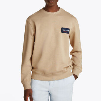Tommy Hilfiger  - Tommy Hilfiger - Roundel | Sweatshirt Sandalwood