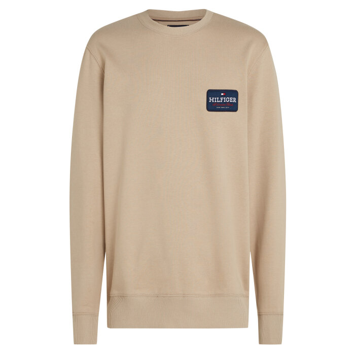 Tommy Hilfiger  - Tommy Hilfiger - Roundel | Sweatshirt Sandalwood