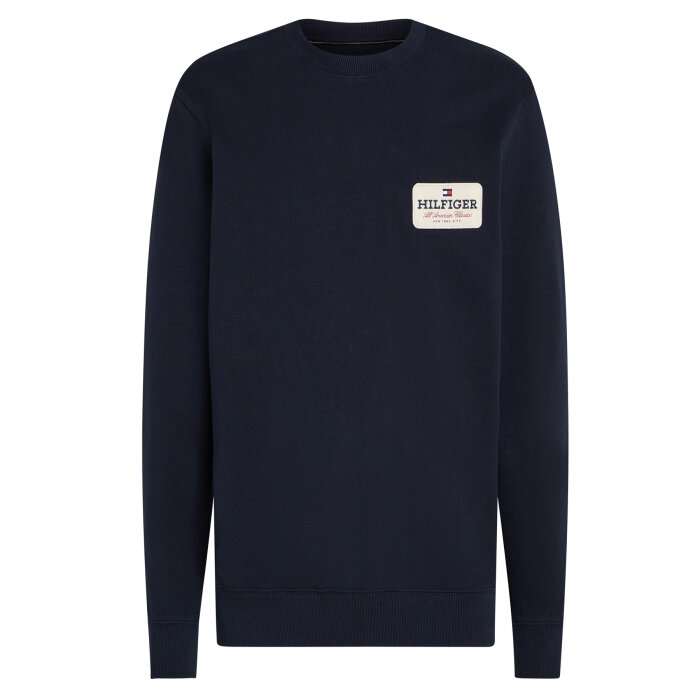 Tommy Hilfiger  - Tommy Hilfiger - Roundel | Sweatshirt Marineblå