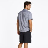 Tommy Hilfiger - Tommy Hilfiger - Cotton linen shirt | K/Æ Skjorte Night Sky Tommy Hilfiger - Tommy Hilfiger - Cotton linen shirt | K/Æ Skjorte Night Sky