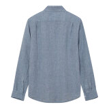 Mos Mosh Gallery - Mos Mosh - Theo linen shirt | Hørskjorte Light Blue Melange Mos Mosh Gallery - Mos Mosh - Theo linen shirt | Hørskjorte Light Blue Melange