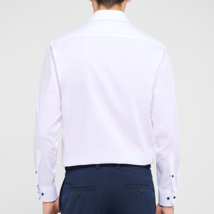 Eterna - Eterna - 3015 00 X141 | Modern fit Skjorte Hvid
