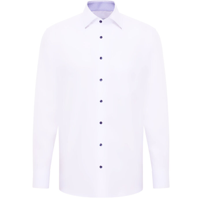 Eterna - Eterna - 3015 00 X141 | Modern fit Skjorte Hvid