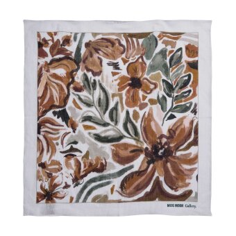 Mos Mosh Gallery - Mos Mosh - Sun linen neckerchief | Tørklæde Foss Green