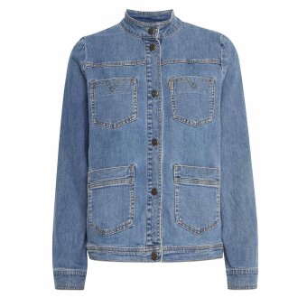 Pulz Jeans ( Dame )  - PULZ - PZTUBA DENIM JACKET 200005 MED