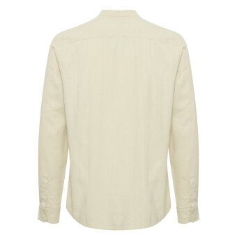 Solid - Solid - Allan linen china shirt | Skjorte Oatmeal
