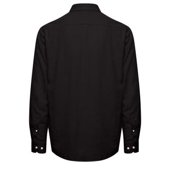 Solid - Solid - Enea Allan linen shirt | Hørskjorte True Black