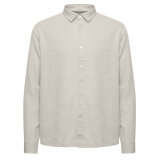 Solid - Solid - Enea Allan linen shirt | Hørskjorte Oatmeal