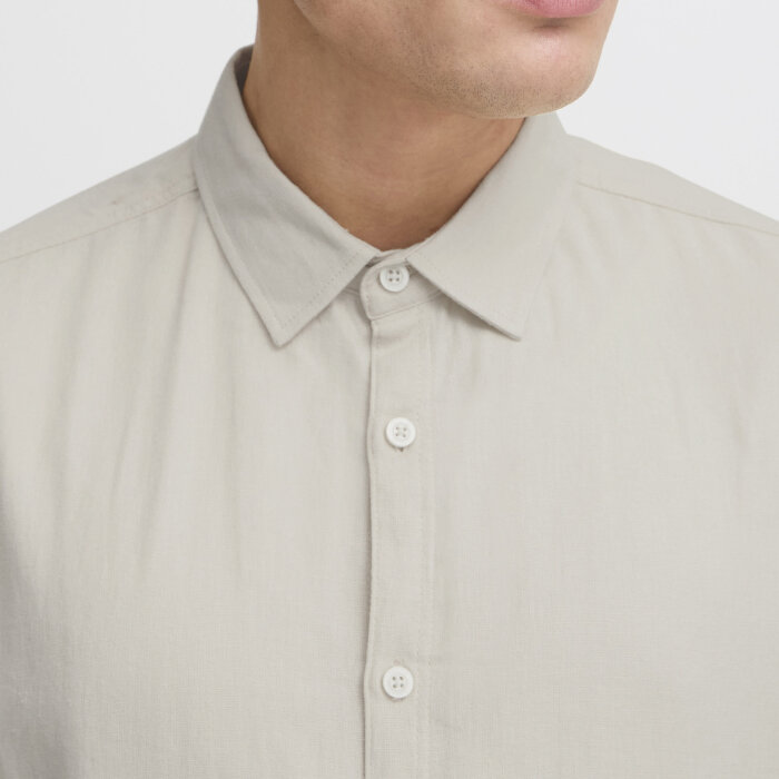 Solid - Solid - Enea Allan linen shirt | Hørskjorte Oatmeal