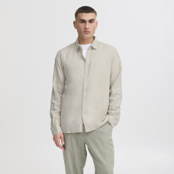 Solid - Solid - Enea Allan linen shirt | Hørskjorte Oatmeal