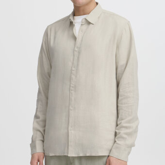 Solid - Solid - Enea Allan linen shirt | Hørskjorte Oatmeal