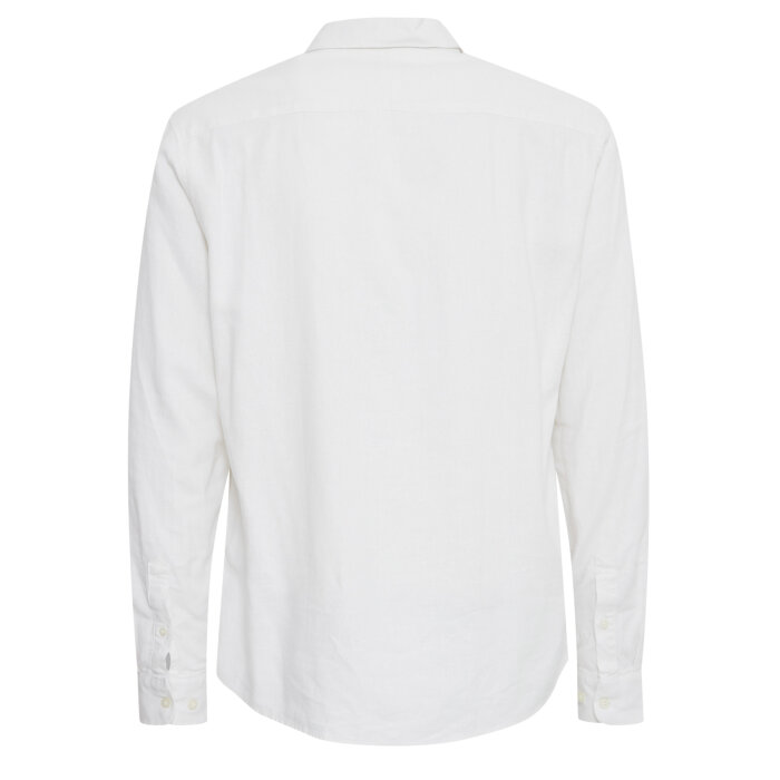 Solid - Solid - Enea Allan linen shirt | Hørskjorte White