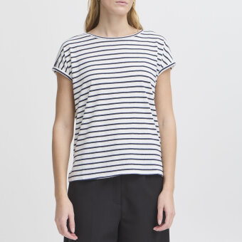 ICHI ( Dame ) - ICHI - IHYULIETTA SS11 | T-SHIRT TOTAL ECLIPSE STRIPE