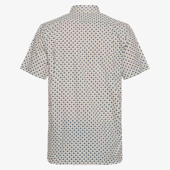 Signal - Signal - Pingo print slub shirt | K/Æ Skjorte Hazel Brown
