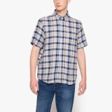 Signal - Signal - Pan waffle check shirt | K/Æ Skjorte Green Frosty
