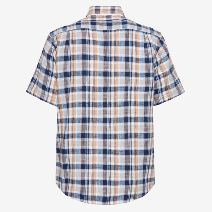 Signal - Signal - Pan waffle check shirt | K/Æ Skjorte Green Frosty