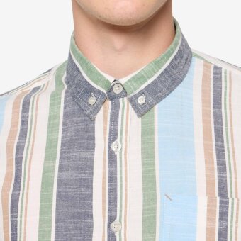 Signal - Signal - Pilu soft stripe shirt | Skjorte Blue Captain