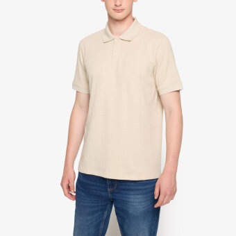 Signal - Signal - Olau structured | Polo T-shirt Safari Sand