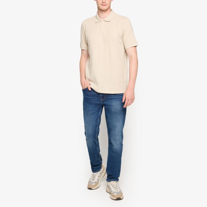 Signal - Signal - Olau structured | Polo T-shirt Safari Sand