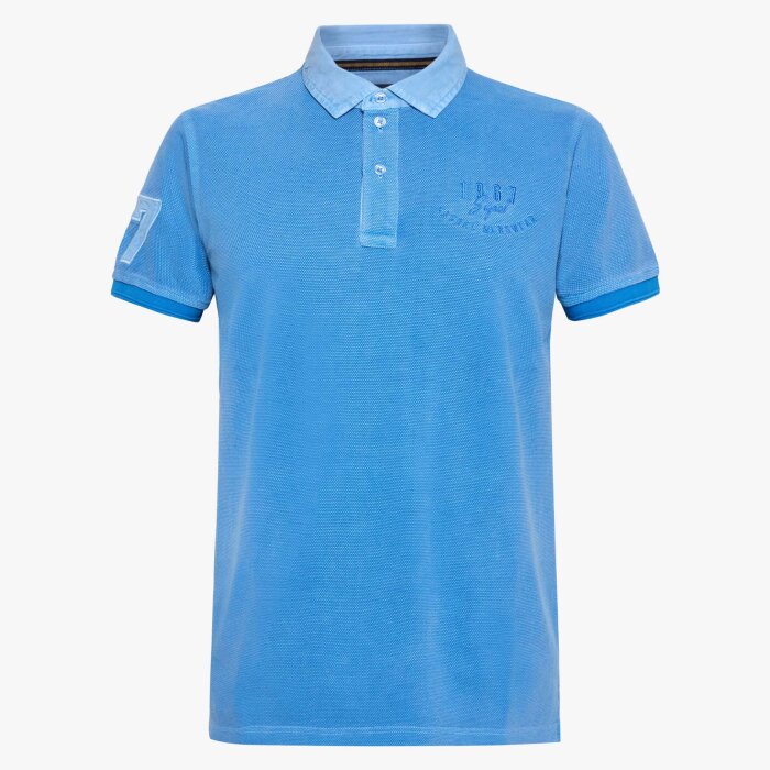 Signal - Signal - Oscar badge | Polo T-shirt Blue Slip Stream