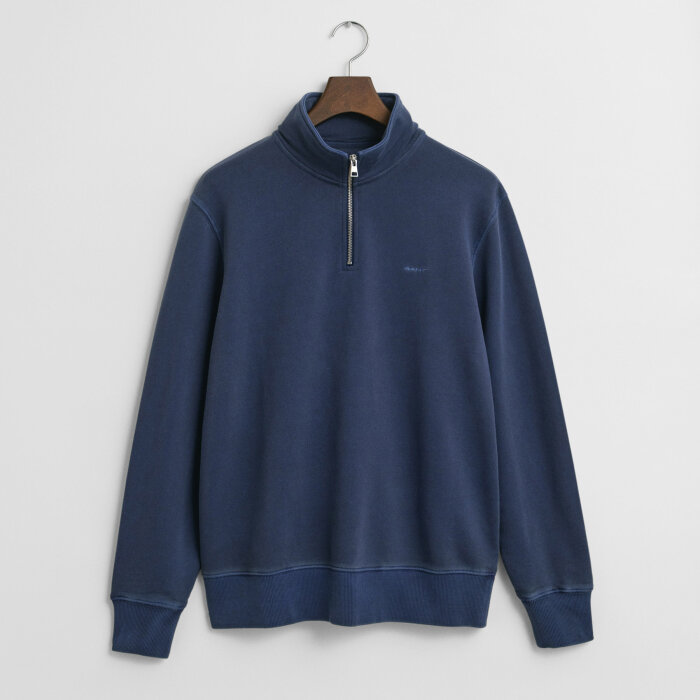 Gant - Gant - Sunfaded half zip | Sweatshirt Persian Blue