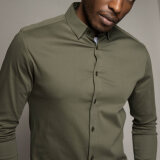 Mos Mosh Gallery - Mos Mosh - Marco crunch shirt | Skjorte Army