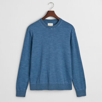 Gant - Gant - Sunfaded crew neck | Strik Persian Blue