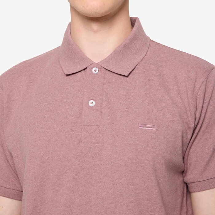Signal - Signal - Nicky | Polo T-shirt Dark Woodrose Mel