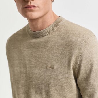 Gant - Gant - Sunfaded crew neck | Strik Dry Sand