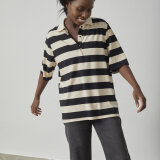 Sisters Point ( Dame ) - SISTERS POINT - VIVA-POLO.SS | POLO T-SHIRT BEIGE BLACK
