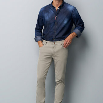 Meyer - Meyer - M5 Slim 6186 33 | Jeans Brown