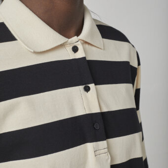 Sisters Point ( Dame ) - SISTERS POINT - VIVA-POLO.SS | POLO T-SHIRT BEIGE BLACK
