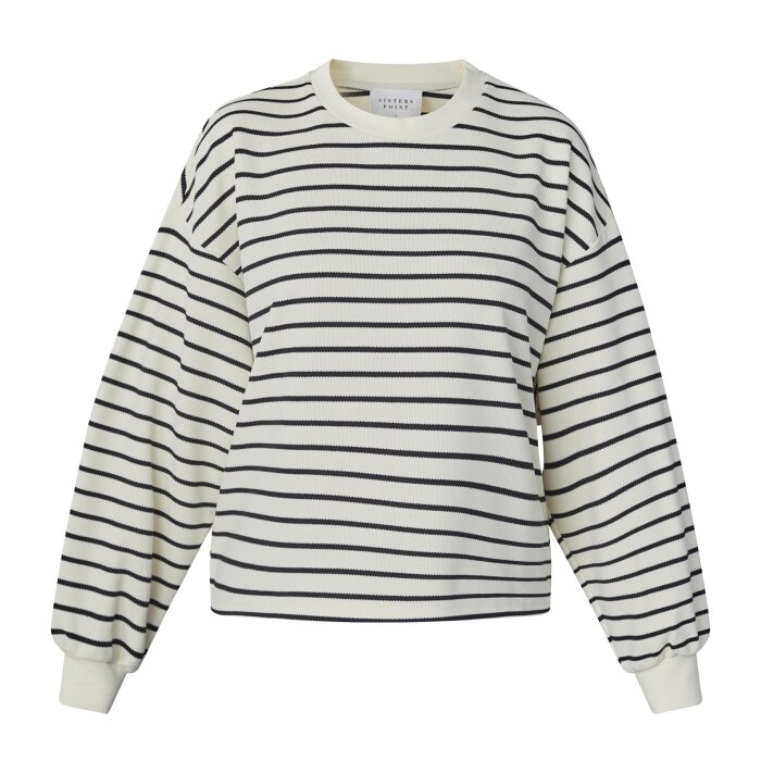 Sisters Point ( Dame ) - SISTERS POINT - ELISO | SWEATSHIRT CREAM BLACK