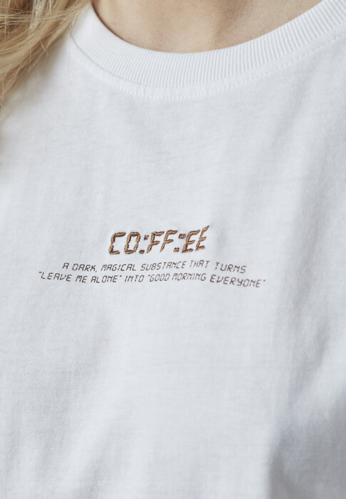 Sisters Point ( Dame ) - SISTERS POINT - PEIN-SS 15 | T-SHIRT WHITE MOCCA