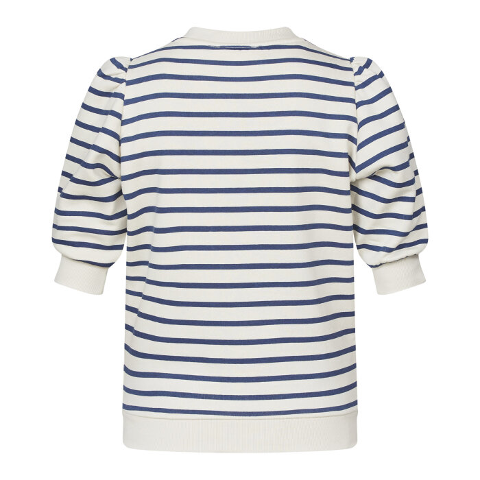 Sisters Point ( Dame ) - SISTERS POINT - NEW.PEVA-PUFF.SS | SWEATSHIRT MIDNIGHT STRIPE