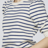 Sisters Point ( Dame ) - SISTERS POINT - NEW.PEVA-PUFF.SS | SWEATSHIRT MIDNIGHT STRIPE