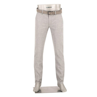 Alberto - Alberto - Lou luxury linen | Chino Grey