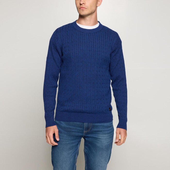 Signal - Signal - Vitus cable knit | Strik Deep Marine Signal - Signal - Vitus cable knit | Strik Deep Marine