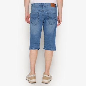 Signal - Signal - Klaus denim shorts | Knickers Dusty Blue Denim