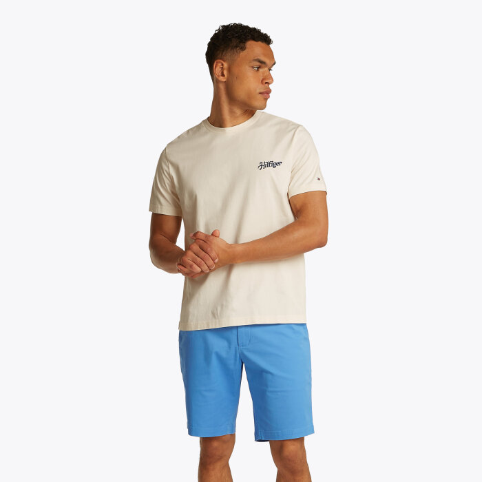 Tommy Hilfiger  - Tommy Hilfiger - Summer photo tee | T-shirt Ivory Petal