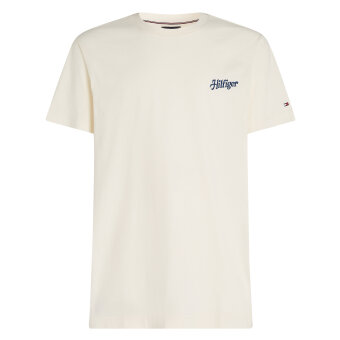 Tommy Hilfiger  - Tommy Hilfiger - Summer photo tee | T-shirt Ivory Petal
