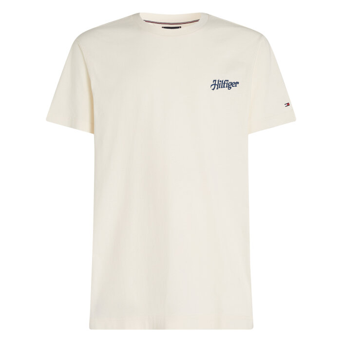 Tommy Hilfiger  - Tommy Hilfiger - Summer photo tee | T-shirt Ivory Petal