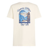Tommy Hilfiger  - Tommy Hilfiger - Summer photo tee | T-shirt Ivory Petal