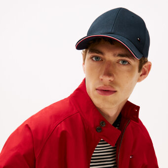 Tommy Hilfiger  - Tommy Hilfiger - Corporate panel cap | Kasket Military Denim