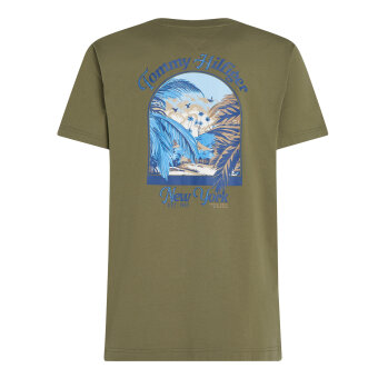 Tommy Hilfiger  - Tommy Hilfiger - Summer photo tee | T-shirt battle green
