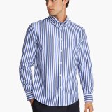 Tommy Hilfiger  - Tommy Hilfiger -  Flex poplin shirt | Skjorte Wedge Blue