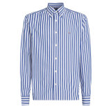 Tommy Hilfiger  - Tommy Hilfiger -  Flex poplin shirt | Skjorte Wedge Blue
