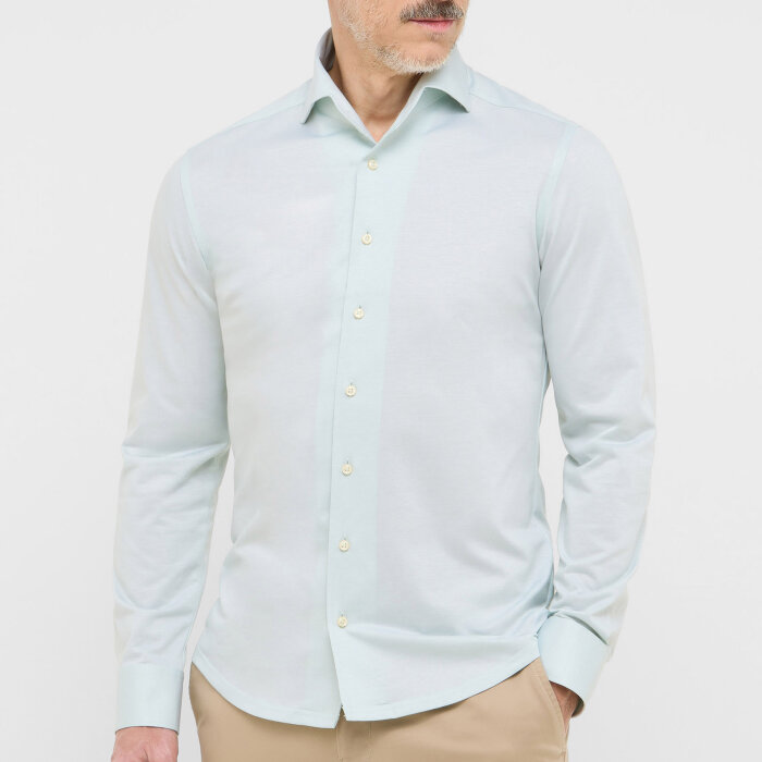 Eterna - Eterna - 2269 YSV1 40 | Slim fit Skjorte grøn
