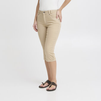 Pulz Jeans ( Dame )  - PULZ - PZROSITA HW CAPRI | KNICKERS WHITE PEPPER